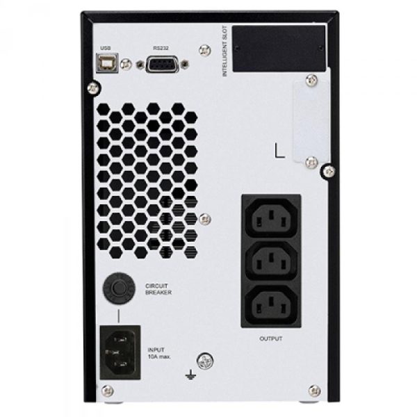 Infosec E4 LCD PRO 1000 - On line double conversion - 1000 VA