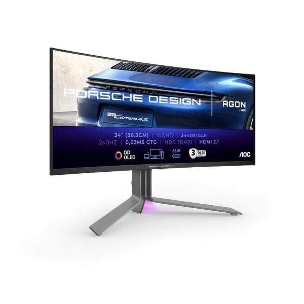AOC Porsche PD34 · 34″, UWQHD