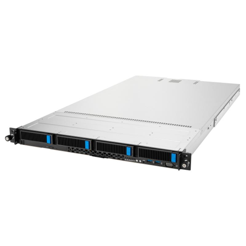ASUS RS700-E11-RS4U Intel C741 Rack (1 U) Noir, Acier
