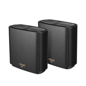 ASUS ZenWiFi AX XT8 (W-1-PK) routeur sans fil Gigabit Ethernet Tri-bande (2,4 GHz / 5 GHz / 5 GHz) Blanc