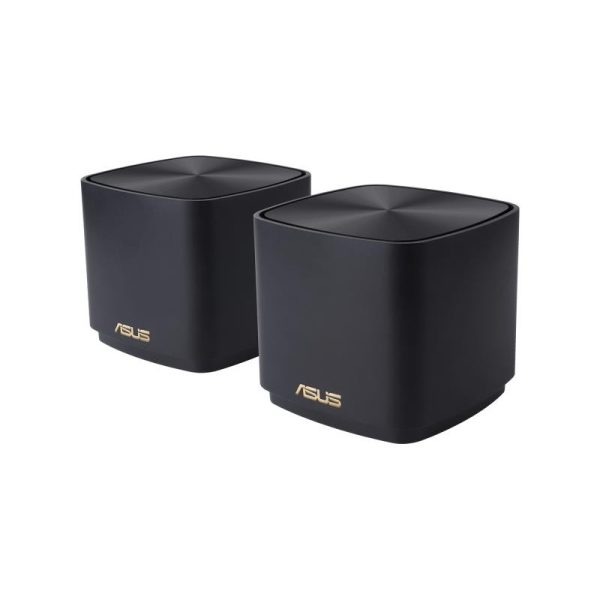 ASUS ZenWiFi XD4 Plus (B-2-PK) Bi-bande (2,4 GHz / 5 GHz) Wi-Fi 6 (802.11ax) Noir Interne