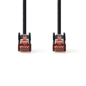 CABLE RJ45 CAT-6 S/FTP (8P8C) Male-(8P8C) Male 15m Noir