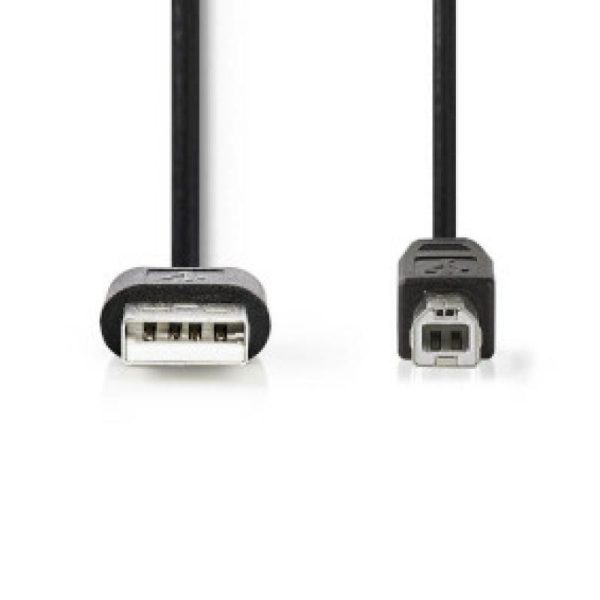 Nedis Cable USB 2.0 A-Male B-Male 2m