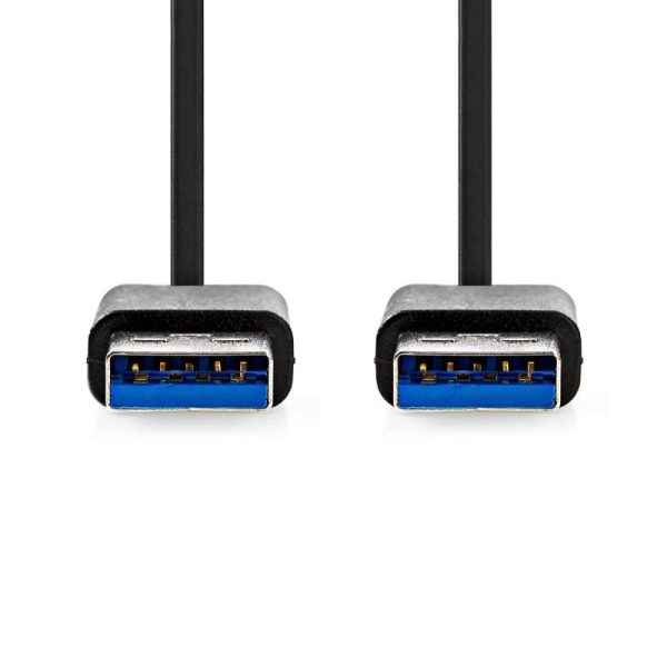 Nedis Cable USB 3.2 A-Male B-Male 2m noir