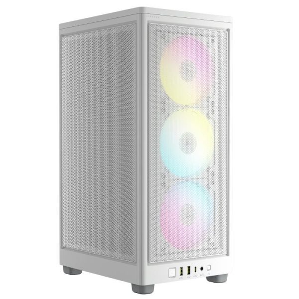 Corsair 2000D RGB Airflow Mini ITX Blanc