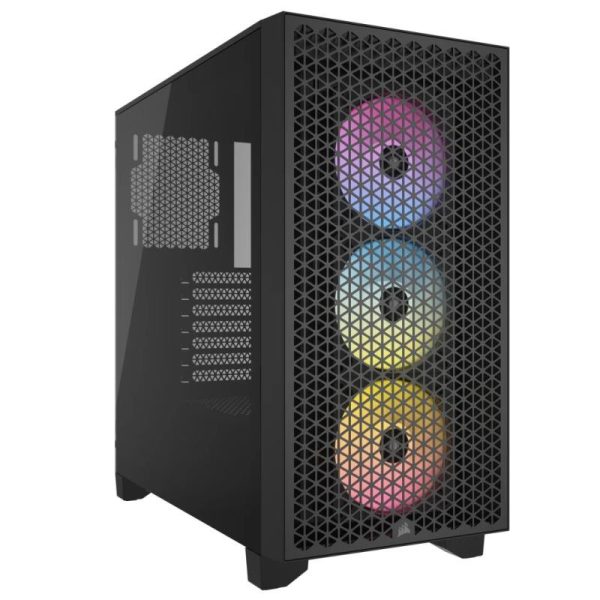 Corsair 3000D RGB Airflow Tempered Glass MID-TOWER Black