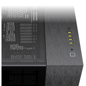CORSAIR 6500X Mid-Tower PC Case, Black/Obsidian Aluminum
