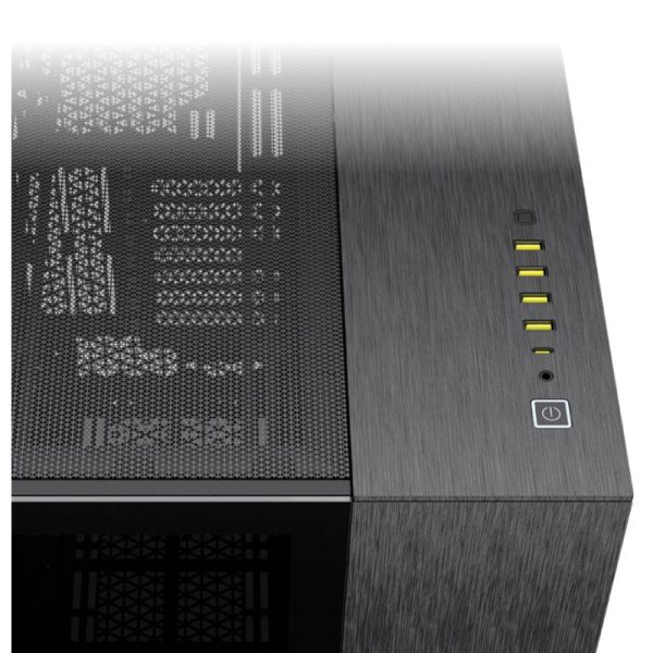 Corsair 6500X Mid-Tower PC Case, Black/Obsidian Aluminum