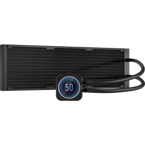 Corsair CW-9060076-WW système de refroidissement d’ordinateur Processeur Refroidisseur hybride 14 cm Noir 1 pièce(s)