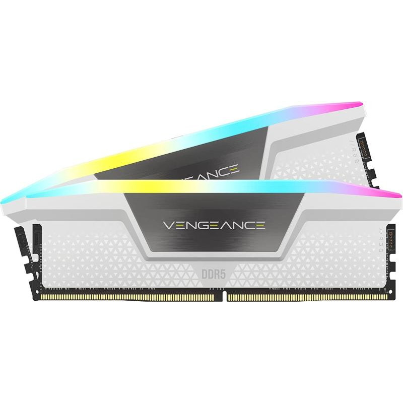 Corsair 32GB (2K) DDR5 6200MHz Vengeance RGB W · 32 Go
