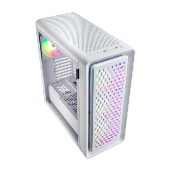 FSP Boitier CUT593P Prenium White E-ATX