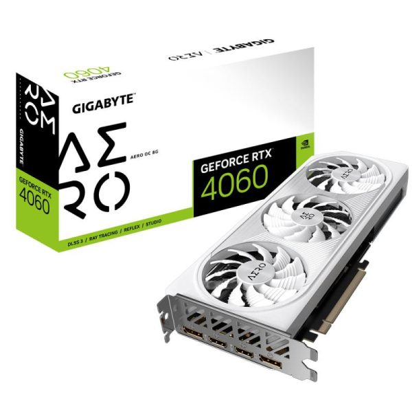 Gigabyte Aero GeForce RTX 4060 OC 8G Nvidia 8 Go GDDR6