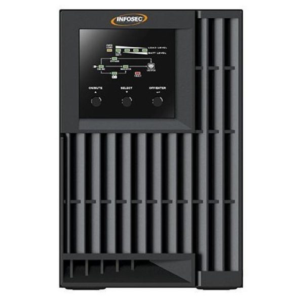 Infosec E4 Value 1000 - On line double conversion - 1000 VA