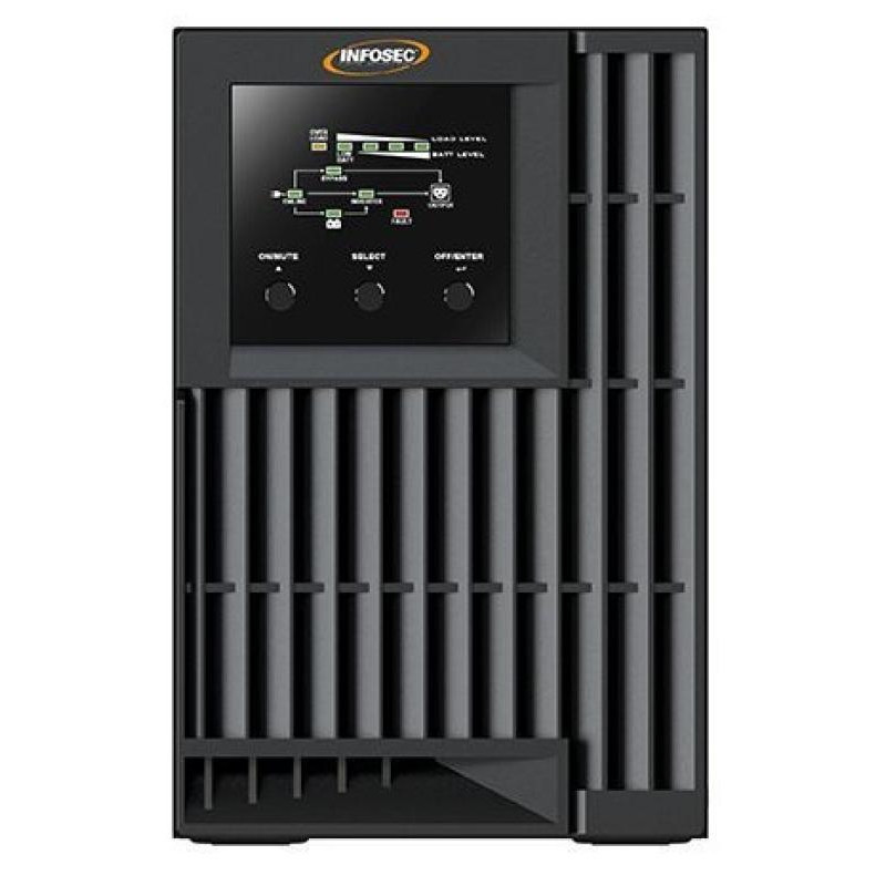 Infosec E4 Value 1000 - On line double conversion - 1000 VA