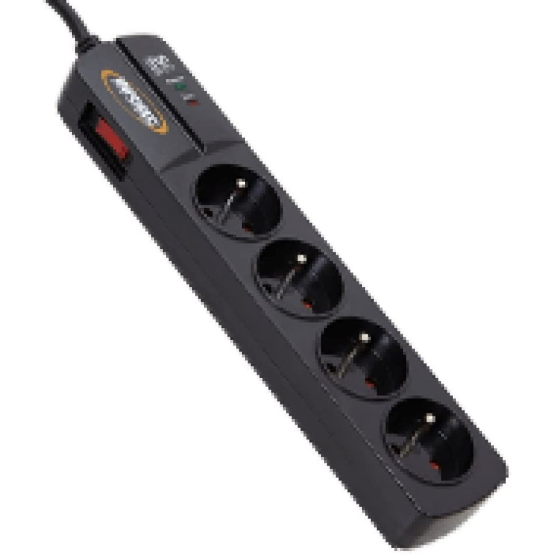 Infosec S4 Black Line II - 4 Prises