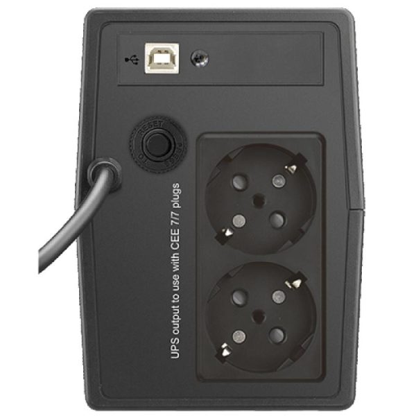 Infosec X2 LCD Touch 1000 FR/SCHUKO - Line Interactive