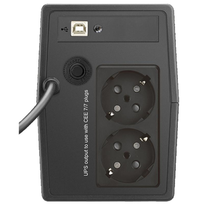 Infosec X2 LCD Touch 1000 FR/SCHUKO - Line Interactive