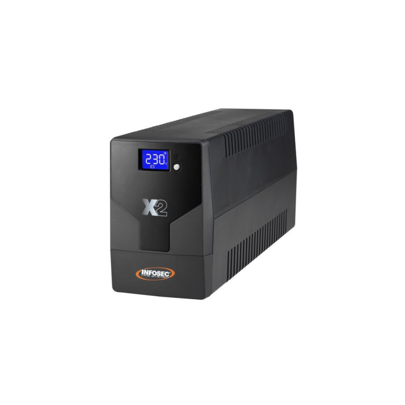 Infosec X2 LCD Touch 1600 IEC - Line Interactive - 1600 VA