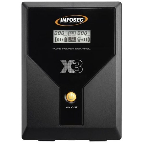 Infosec X3 EX 3000 LCD USB FR/SCHUKO - Line interactive