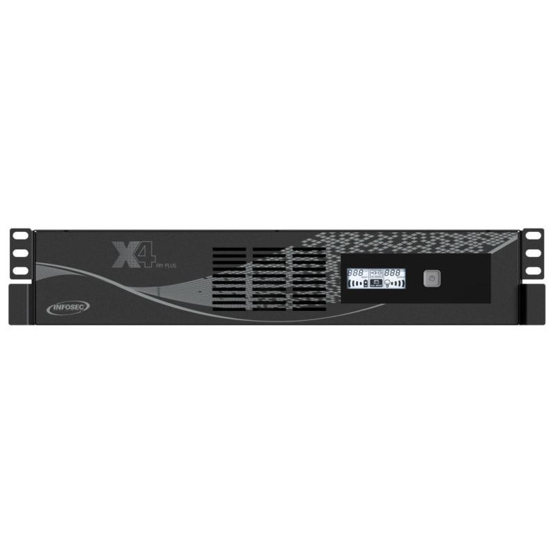 Infosec X4 2000 RM Plus Onduleur Line Interactive 2000 VA 8 Prises IEC - 2 prise