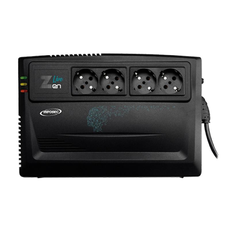 Infosec ZEN Live 1000- Line interactive- 1000 VA