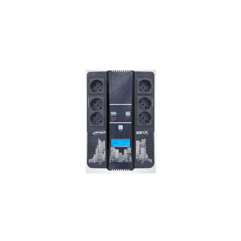 Infosec ZEN-X-800 - Line interactive - 800 VA
