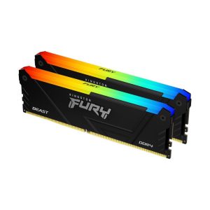 KINGSTON 16G  (2x8G) D4 3200Mhz FURY Beast Rgb*KF432C16BB2AK2/16