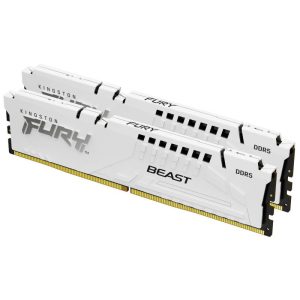 Kingston Technology FURY Beast 32 Go 5200 MT/s DDR5 CL40 DIMM (Kits de 2) White XMP