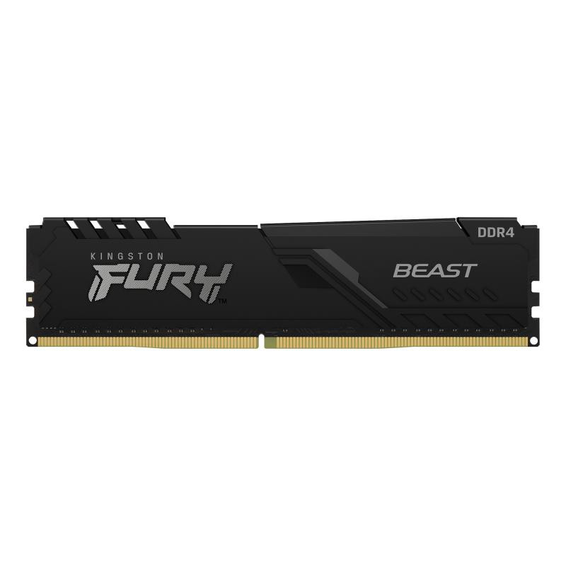 Kingston 8G (1x8G) D4 2666Mhz Fury Beast Black