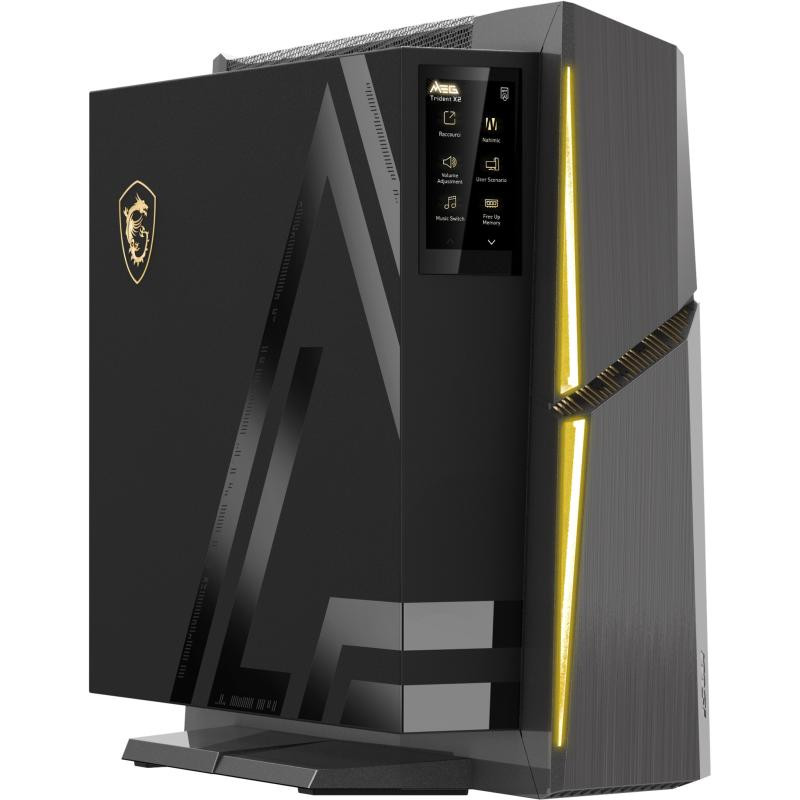 MSI MEG Trident X2 14NUI9-265EU Intel® Core™ i9 i9-14900KF 64 Go DDR5-SDRAM 4 To HDD+SSD Nvidia GeForce RTX 4090 Windows 11 Home Bureau PC Noir