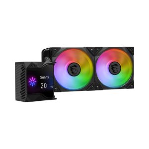MSI MPG CORELIQUID D240 système de refroidissement d’ordinateur Processeur Kit de refroidissement du liquide 12 cm Noir 1 pièce(s)