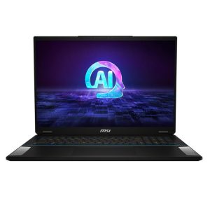MSI Stealth 18 AI Studio A1VGG-002FR Intel Core Ultra 9 185H Ordinateur portable 45,7 cm (18") Quad HD+ 32 Go DDR5-SDRAM 2 To SSD NVIDIA GeForce RTX 4070 Wi-Fi 7 (802.11be) Windows 11 Pro Noir