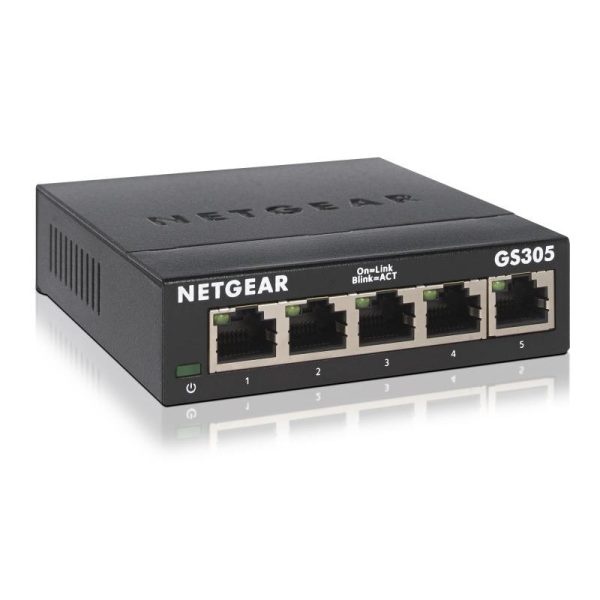 Netgear 5-PORT GE Unmanaged Switch (GS305)