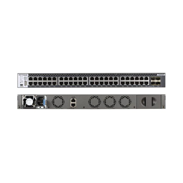 Netgear M4300-48X/US/EME Géré 10G Ethernet (100/1000/10000) 1U Gris