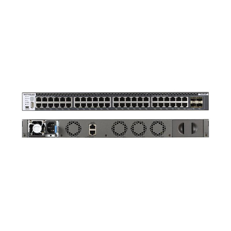 Netgear M4300-48X/US/EME Géré 10G Ethernet (100/1000/10000) 1U Gris