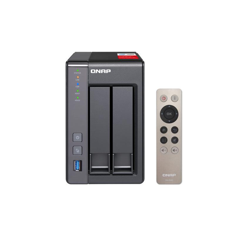 QNAP TS-251+-2G Serveur NAS 2 Baies