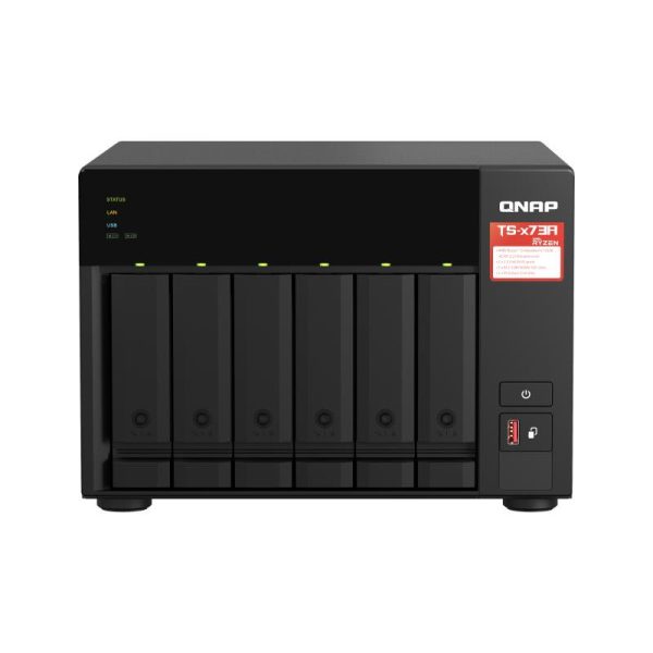 QNAP TS-673A · 8 Go, SSD 36 To