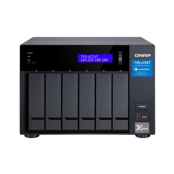QNAP TVS-672XT-i5-8G Serveur NAS 6 Baies