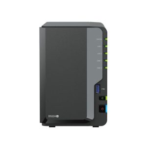 Synology DiskStation DS224+ serveur de stockage NAS Bureau Intel® Celeron® J4125 2 Go DDR4 Noir