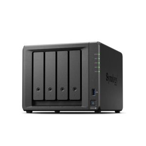 Synology DiskStation DS923+ serveur de stockage NAS Tower AMD Ryzen R1600 4 Go DDR4L DiskStation Manager Noir