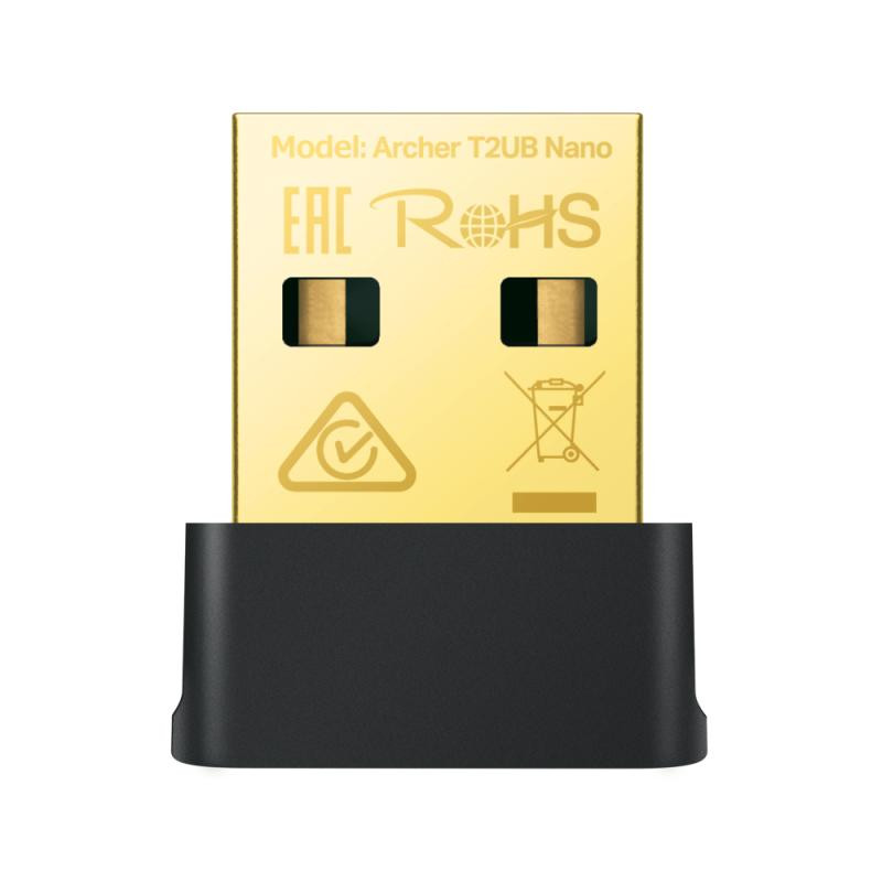 TP-Link Archer T2UB Nano -Adaptateur USB Wi-Fi & Bluetooth 4.2