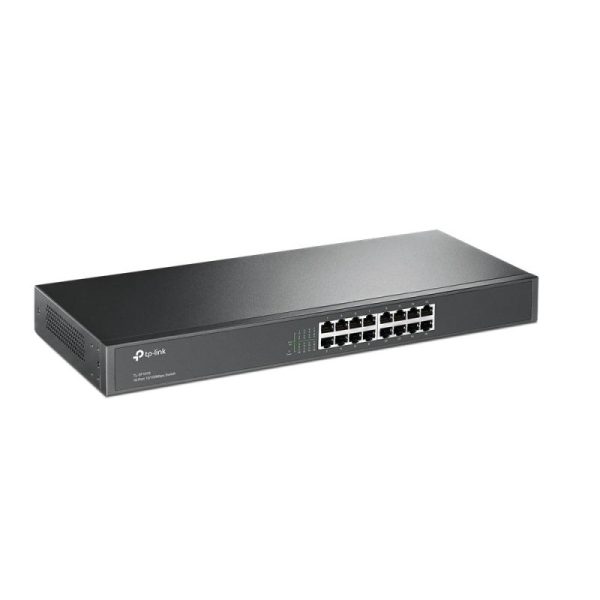 TP-Link TL-SF1016 Non-géré Fast Ethernet (10/100) 1U Noir