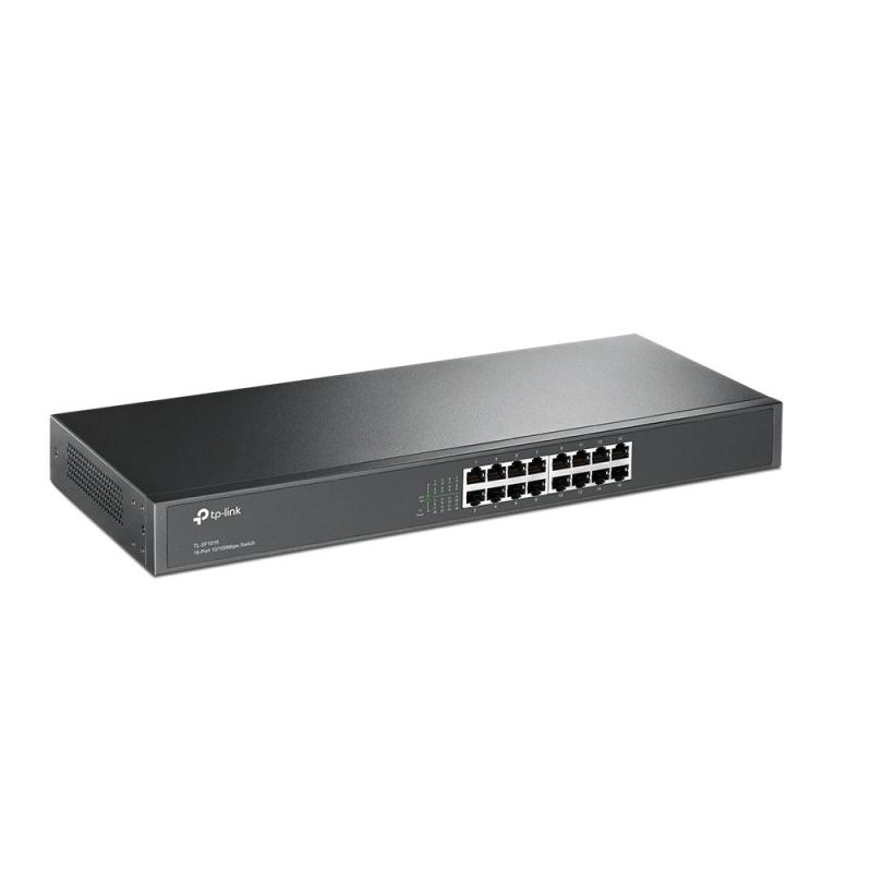 TP-Link TL-SF1016 Non-géré Fast Ethernet (10/100) 1U Noir
