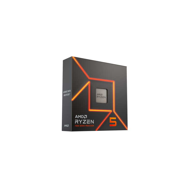 AMD Ryzen 5 7600X processeur 4,7 GHz 32 Mo L3 Boîte