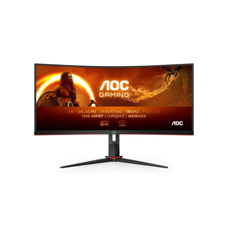AOC G2 CU34G2XP/BK · 34″, UWQHD
