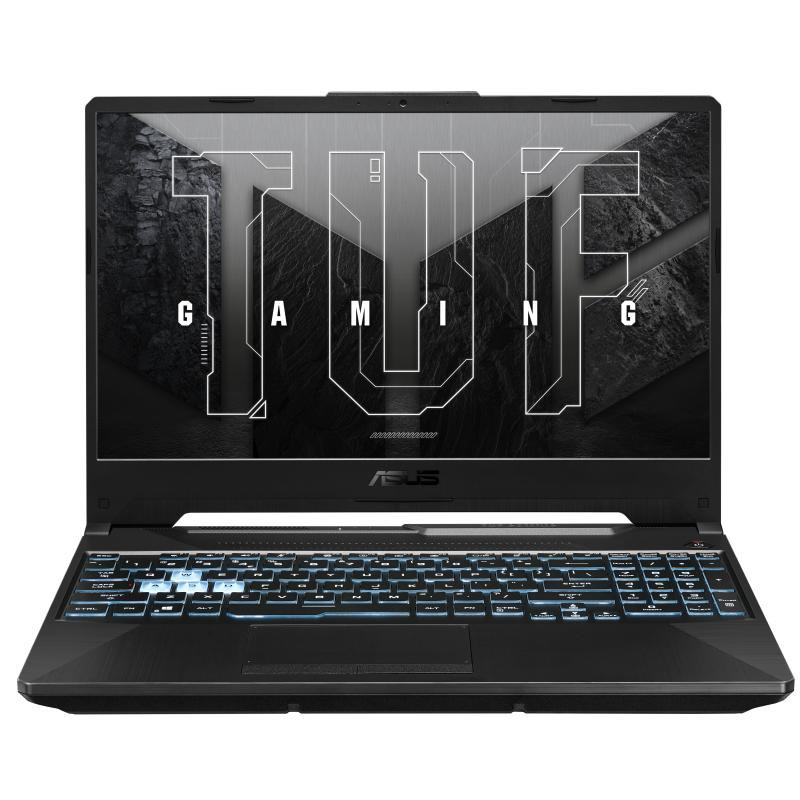 ASUS TUF Gaming A15 FA506NC-HN001W AMD Ryzen™ 5 7535H Ordinateur portable 39,6 cm (15.6") Full HD 16 Go DDR5-SDRAM 512 Go SSD NVIDIA GeForce RTX 3050 Wi-Fi 6 (802.11ax) Windows 11 Home Noir