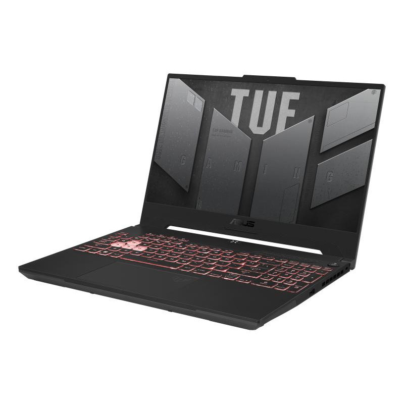 ASUS TUF Gaming A15 FA507NU AMD Ryzen™ 5 7535HS Ordinateur portable 39,6 cm (15.6") Full HD 16 Go DDR5-SDRAM 512 Go SSD NVIDIA GeForce RTX 4050 Wi-Fi 6 (802.11ax) Gris