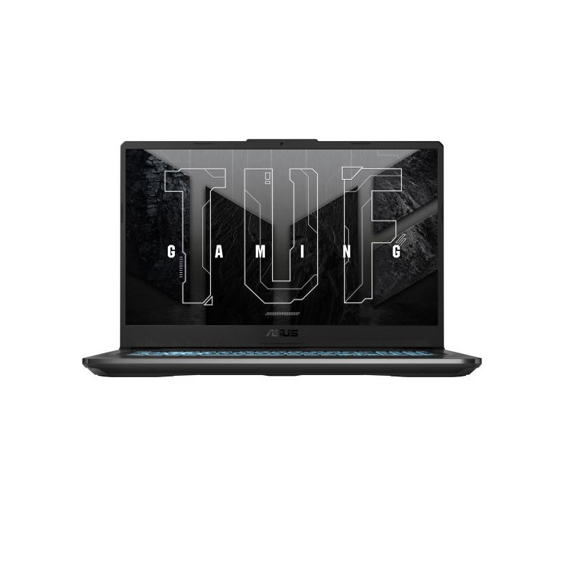 ASUS TUF Gaming A17 FA706NF-HX005W AMD Ryzen™ 5 7535HS Ordinateur portable 43,9 cm (17.3") Full HD 16 Go DDR5-SDRAM 512 Go SSD NVIDIA GeForce RTX 2050 Wi-Fi 6 (802.11ax) Windows 11 Home Noir