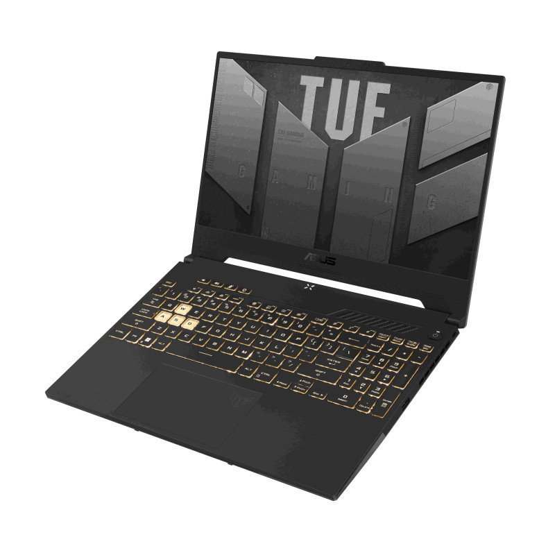 ASUS TUF Gaming F15 FX507ZC4-HN220W Intel® Core™ i5 i5-12500H Ordinateur portable 39,6 cm (15.6") Full HD 16 Go DDR4-SDRAM 512 Go SSD NVIDIA GeForce RTX 3050 Wi-Fi 6 (802.11ax) Windows 11 Home Noir, Gris