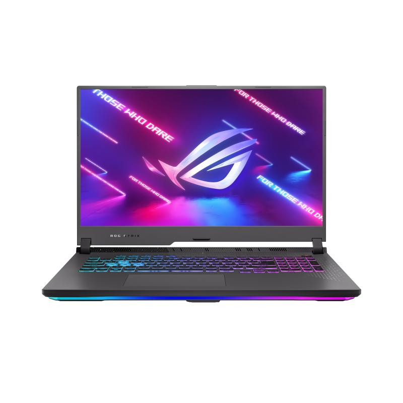 ASUS ROG Strix G17 G713PI-LL128W AMD Ryzen™ 9 7845HX Ordinateur portable 43,9 cm (17.3") Wide Quad HD 16 Go DDR5-SDRAM 1 To SSD NVIDIA GeForce RTX 4070 Wi-Fi 6E (802.11ax) Windows 11 Home Noir, Gris